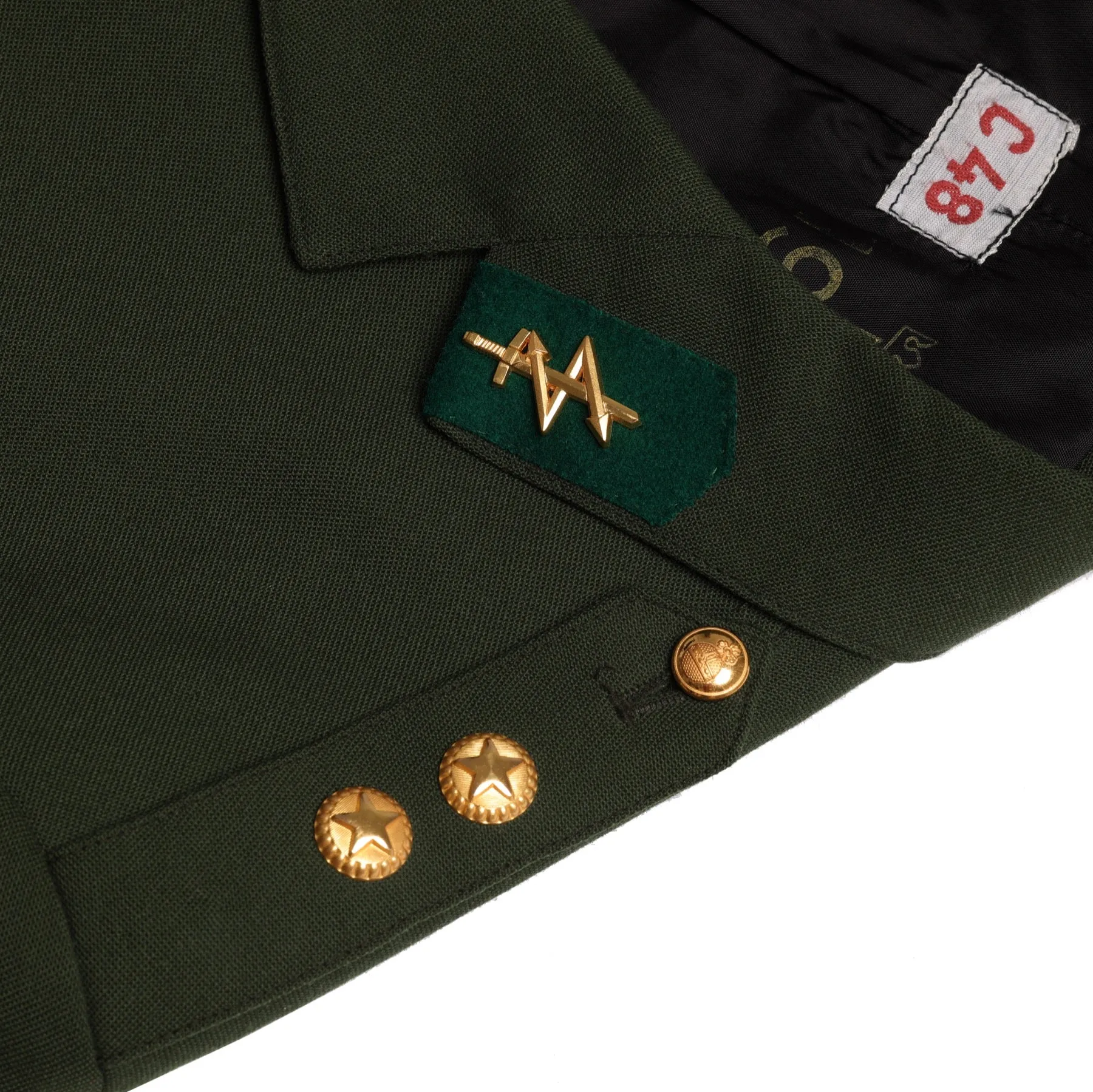80s, Mounted Insignia, Hierarchical Coding, Ceremonial