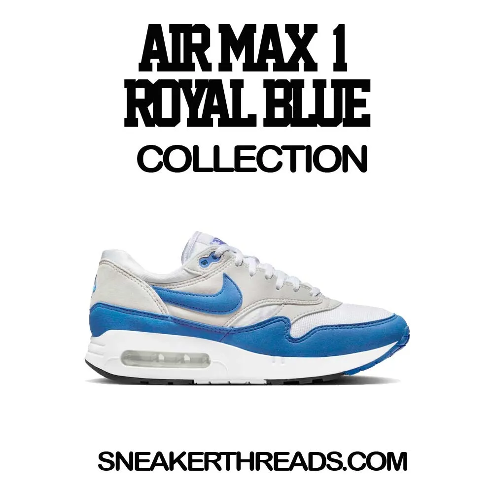 Air Max 1 Royal Blue Fresh Sneakers Shirt