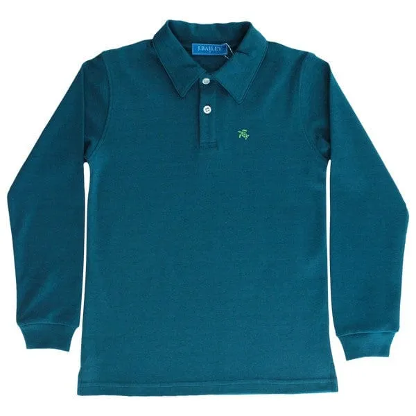 Bailey Boys J. Bailey Long Sleeve Polo