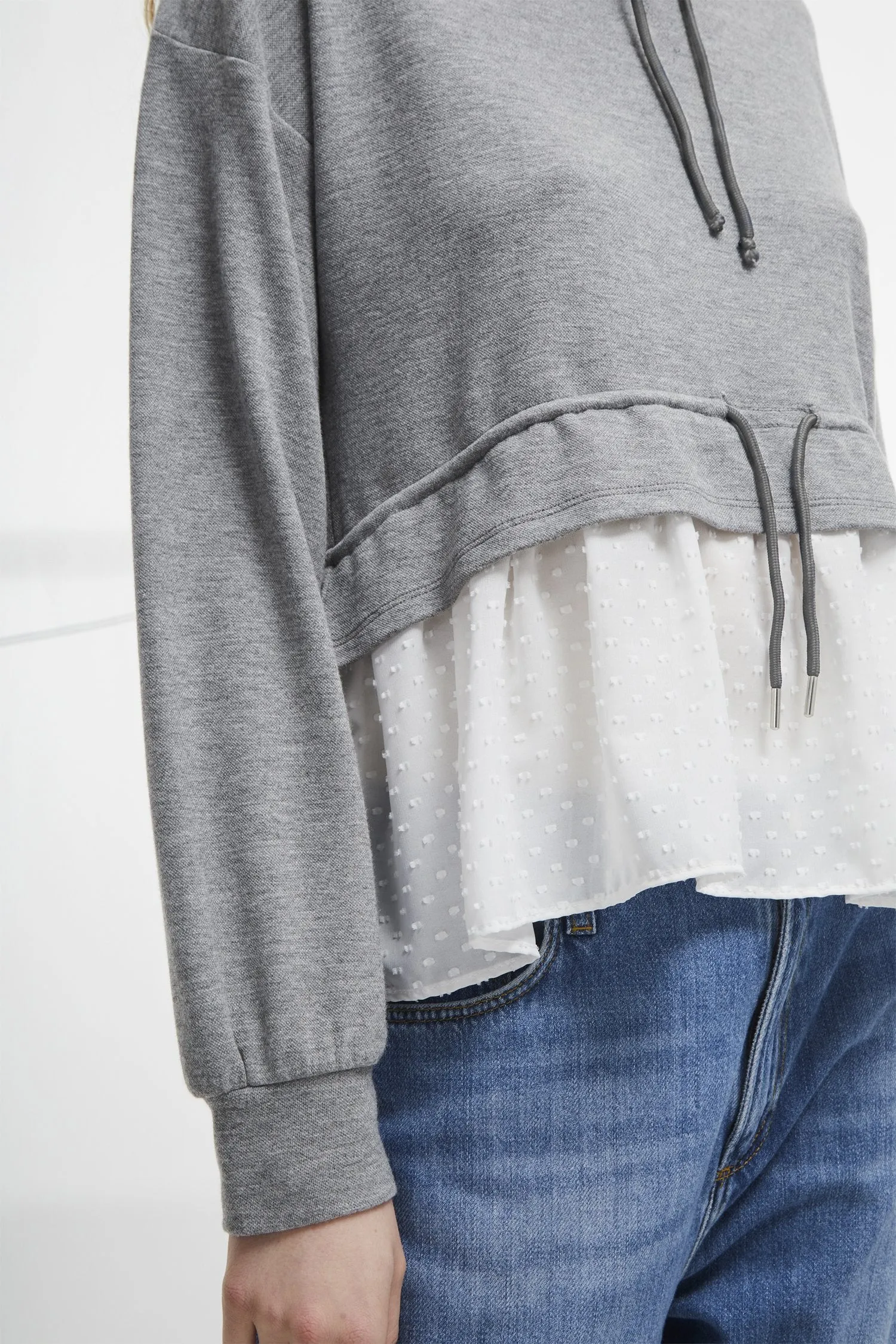 Cantin Double Face Jersey Hooded Top