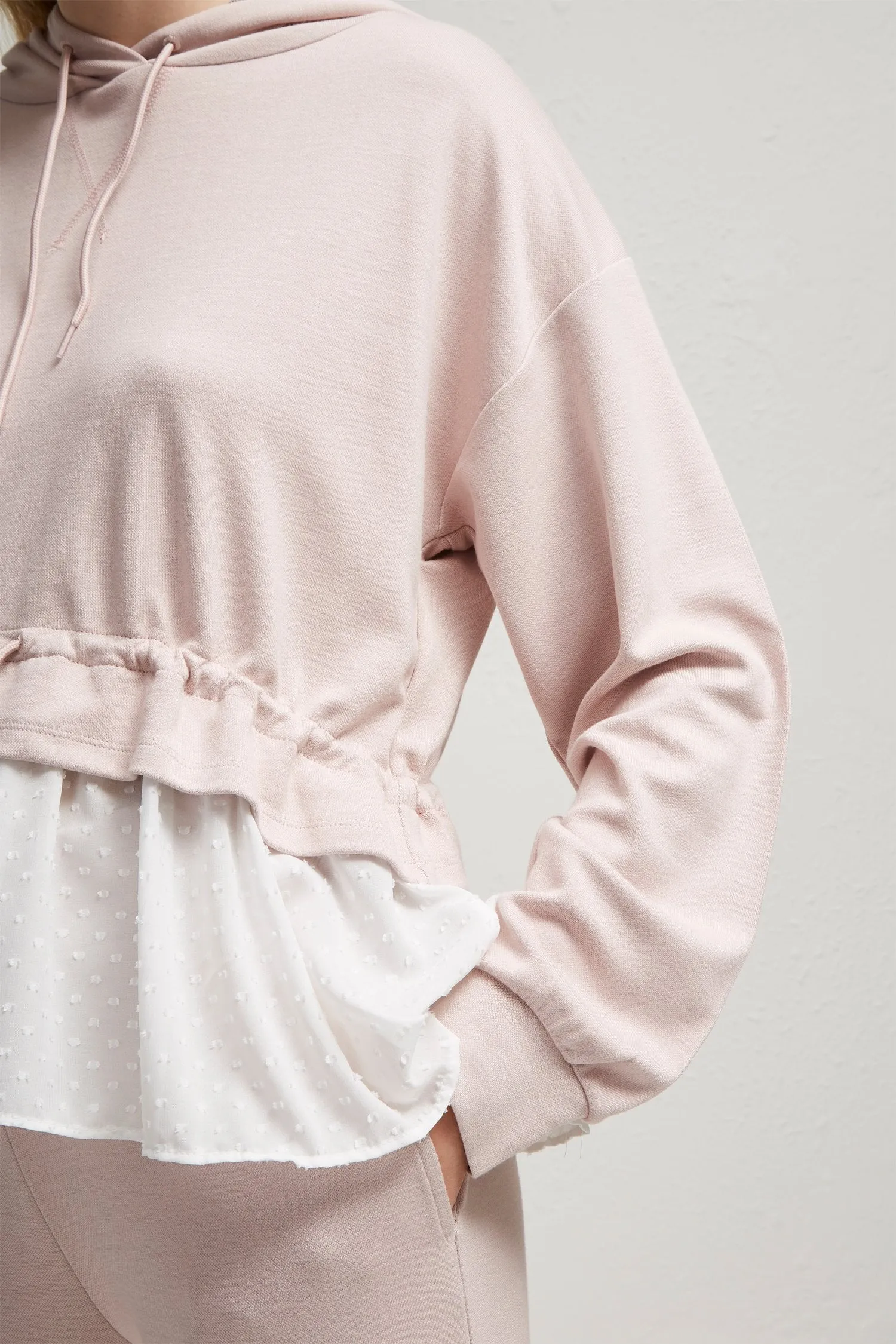Cantin Double Face Jersey Hooded Top