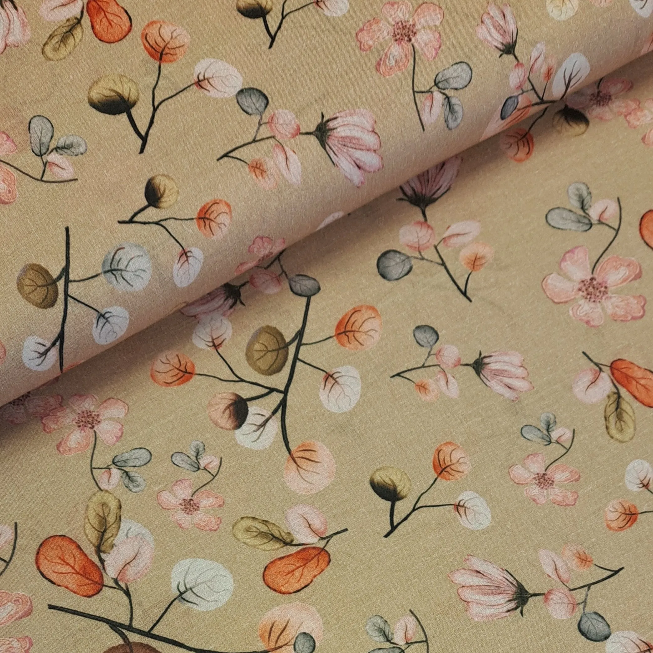 Cotton Print - Autumn Floral