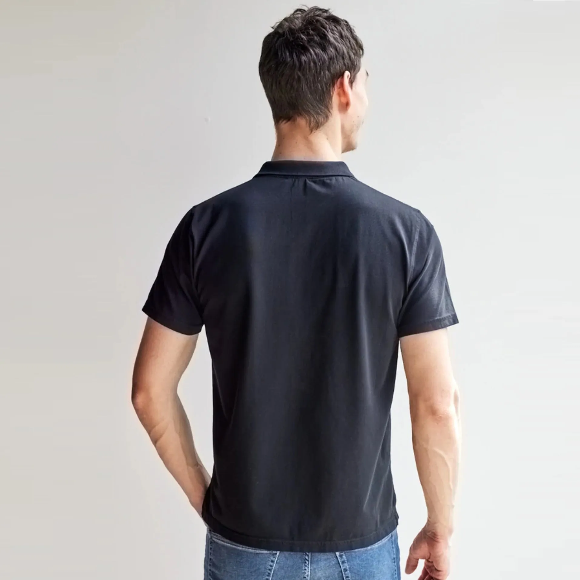 Easy Mondays Polo (Black)