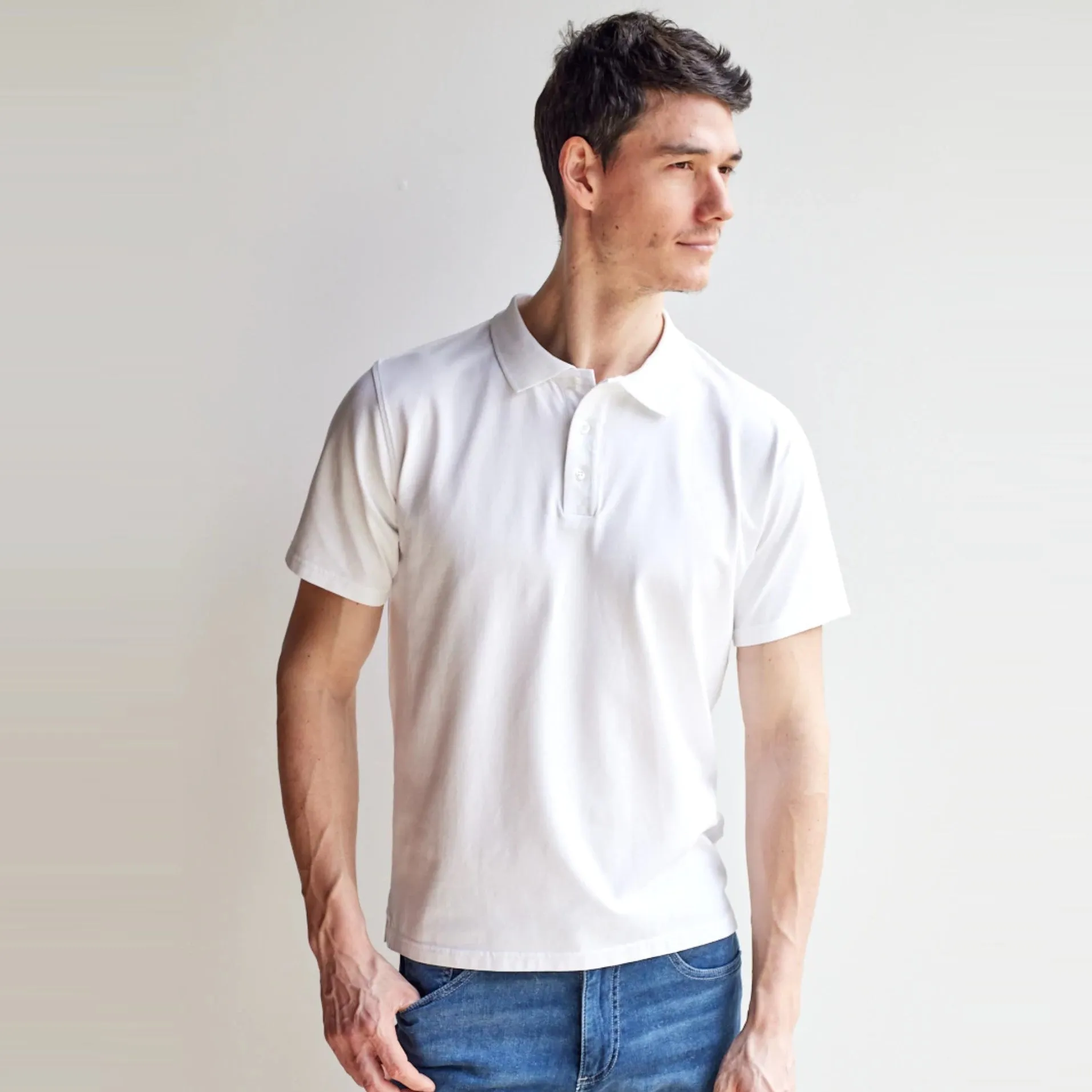 Easy Mondays Polo (White)