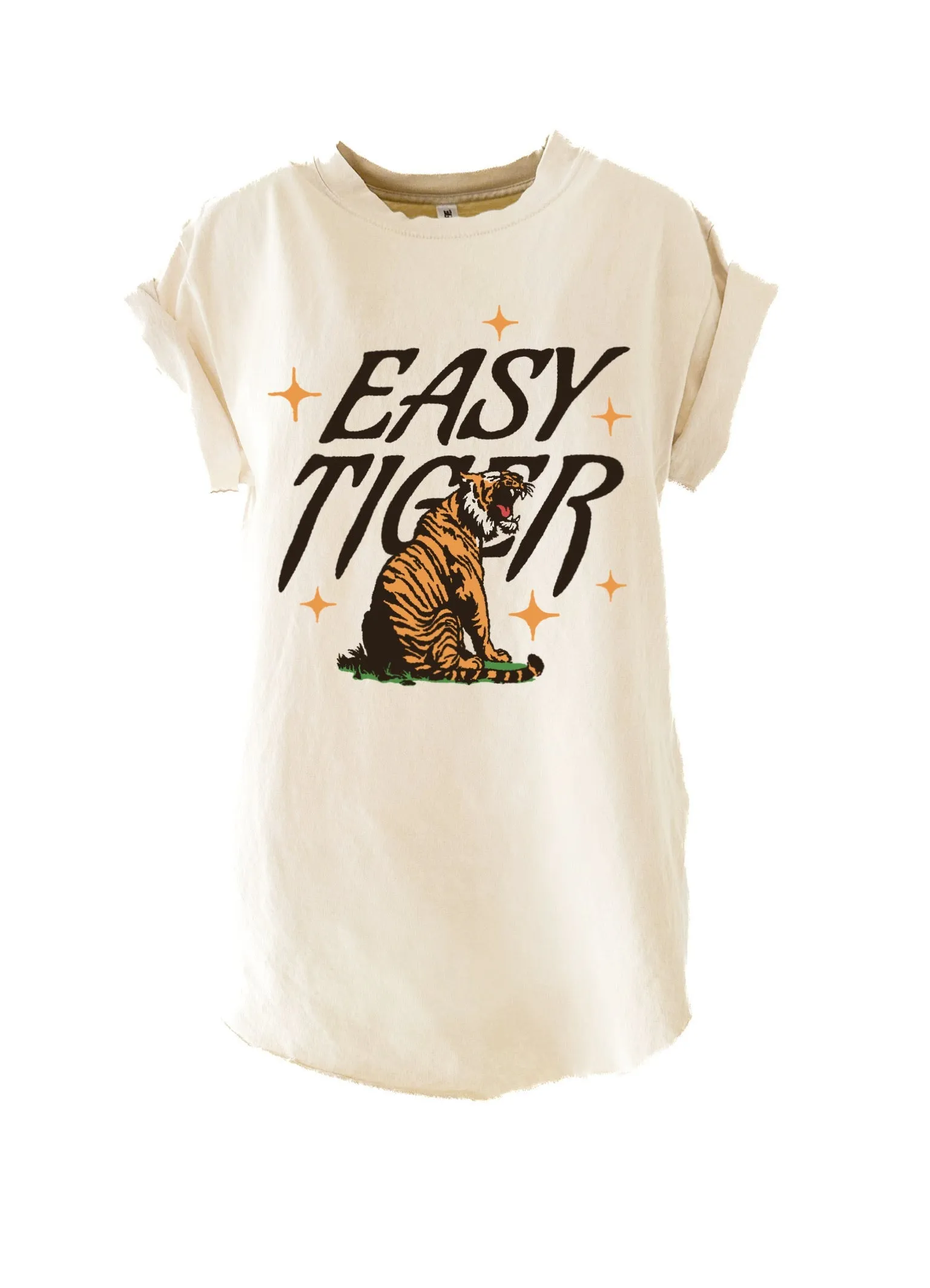 EASY TIGER SIDE SLIT TEE