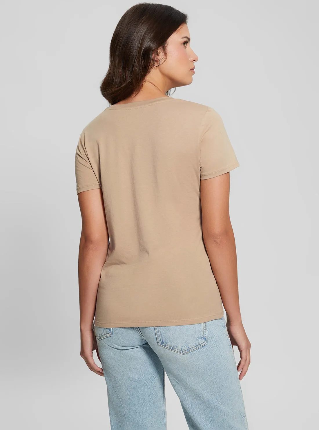 Eco Beige Again Easy T-Shirt
