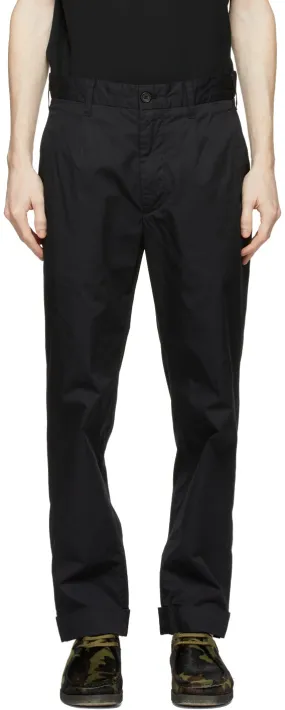 Engineered Garments Black Andover Trousers