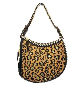 Fendi Beaded Safari Shoulder Bag
