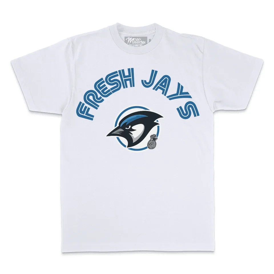 Fresh Jays - White T-Shirt