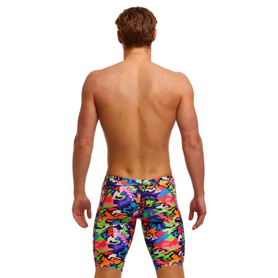 Funky Trunks Mens Training Jammers FT37M - Sharp Edges