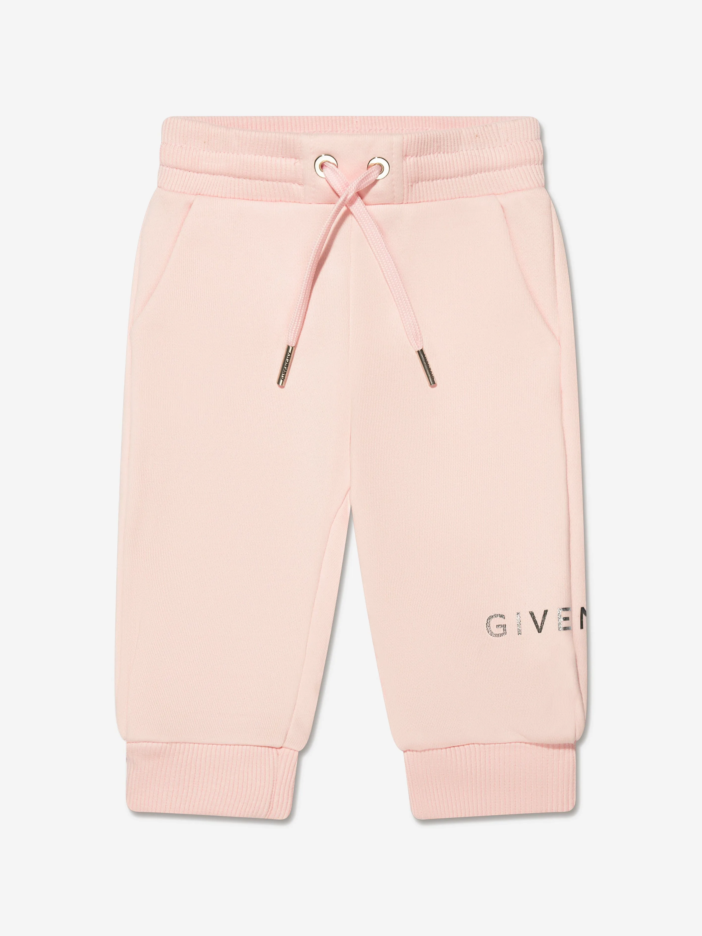 Givenchy Baby Girls Logo Joggers in Pink
