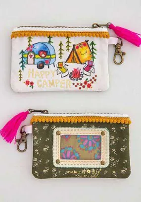 HAPPY CAMPER ID POUCH