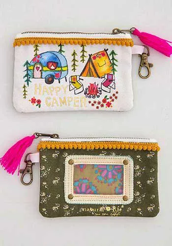 HAPPY CAMPER ID POUCH