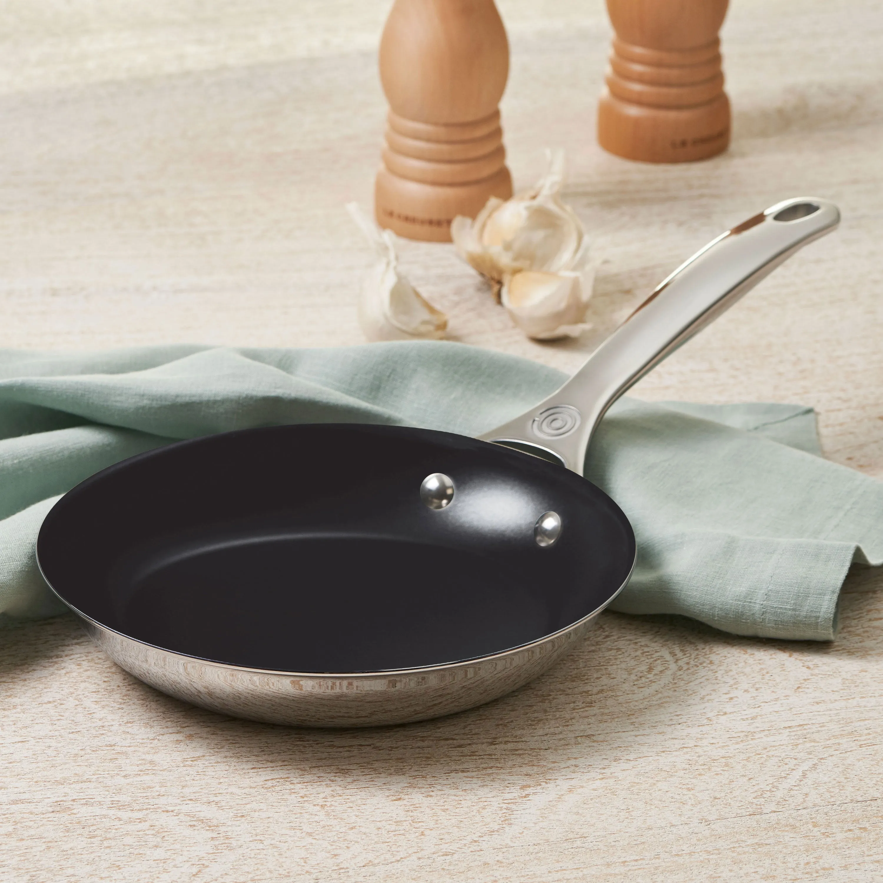 Le Creuset Stainless Steel 10" Nonstick Skillet