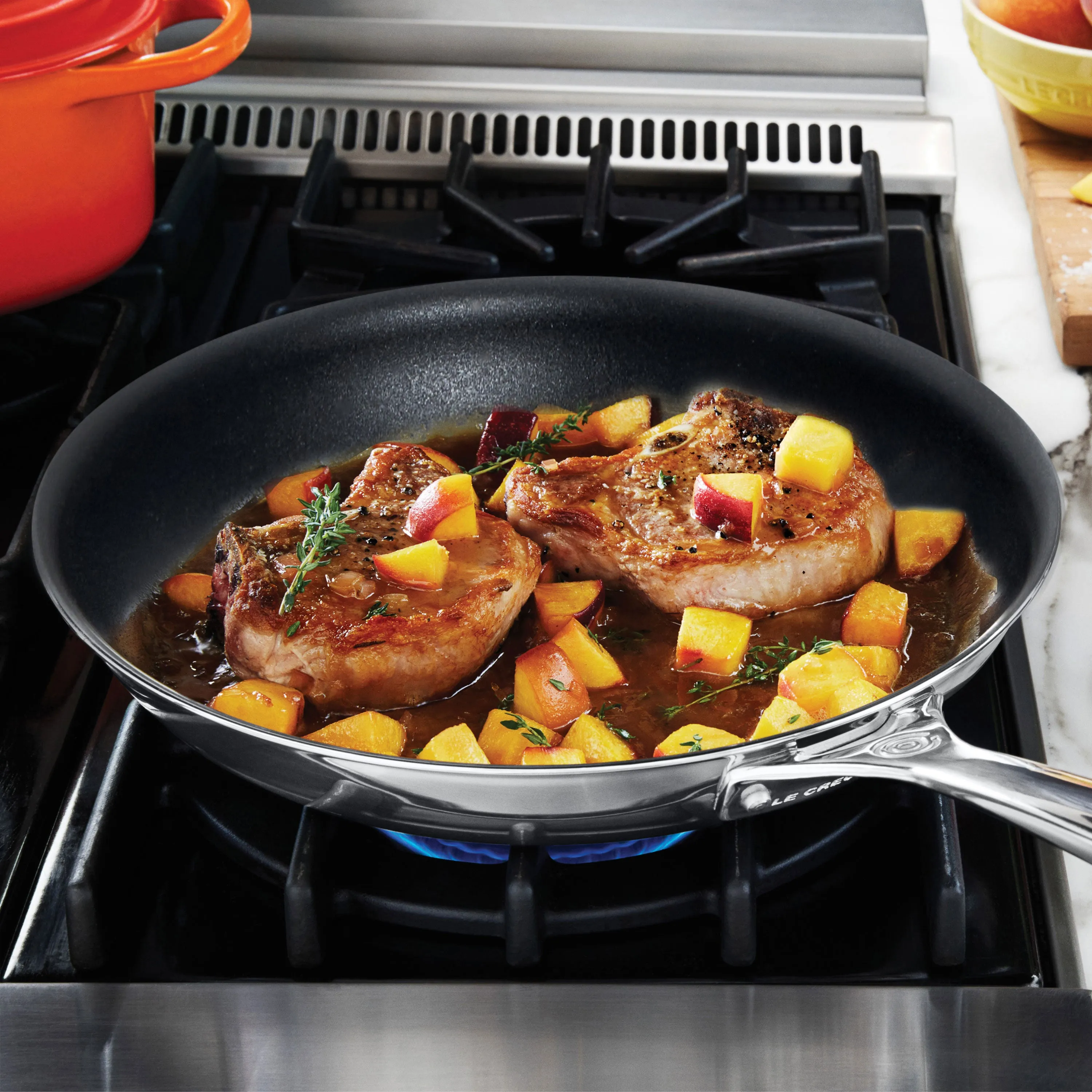 Le Creuset Stainless Steel 10" Nonstick Skillet