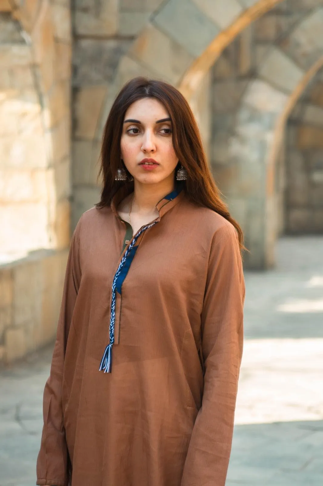 Leila - Brown Spring/Summer Kurta