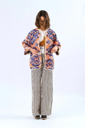 LOLLY'S LAUNDRY Orange Retro Style Jacket
