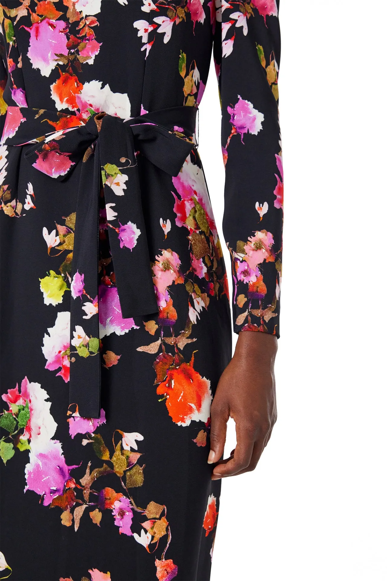 Long Sleeve Floral Dress
