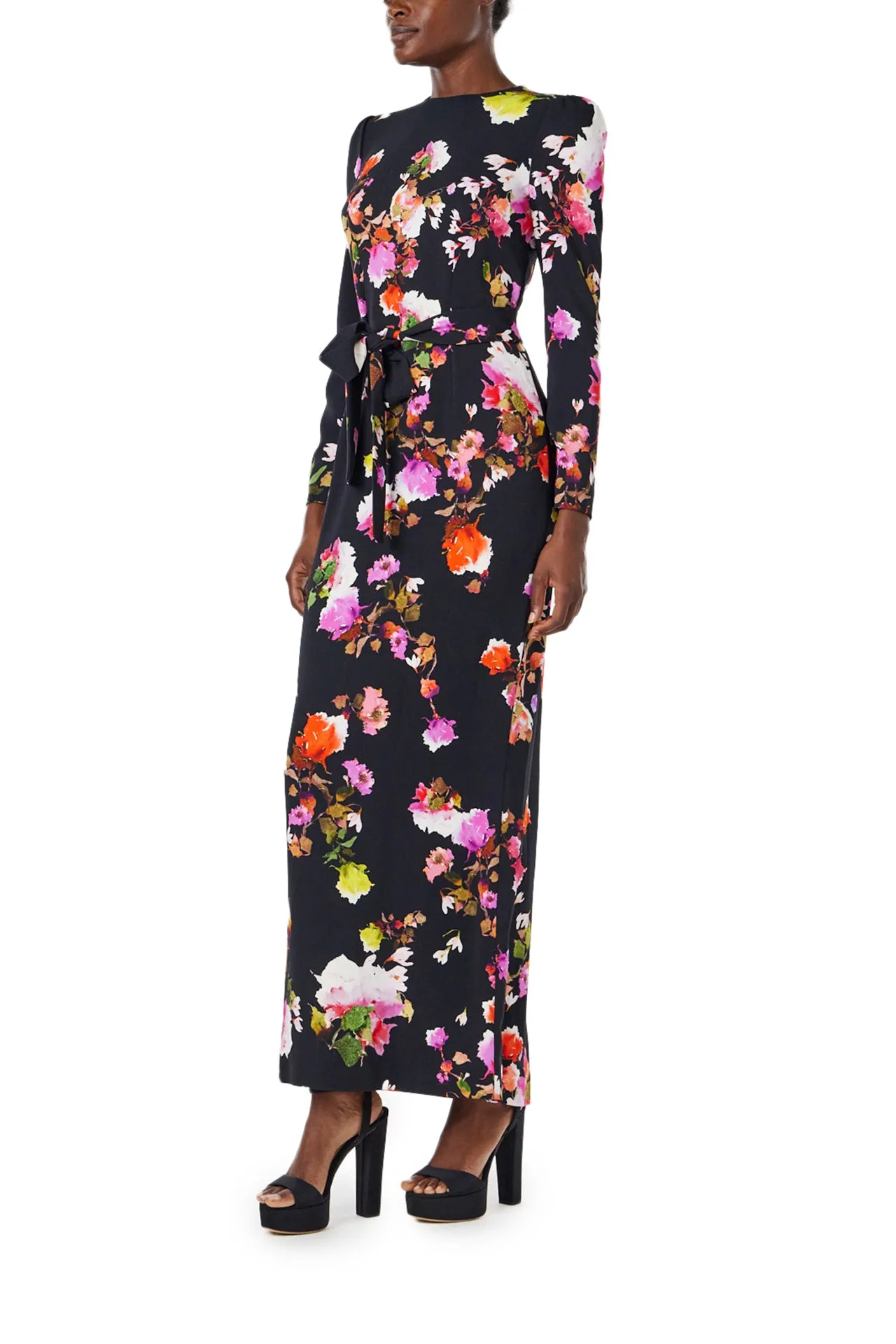 Long Sleeve Floral Dress
