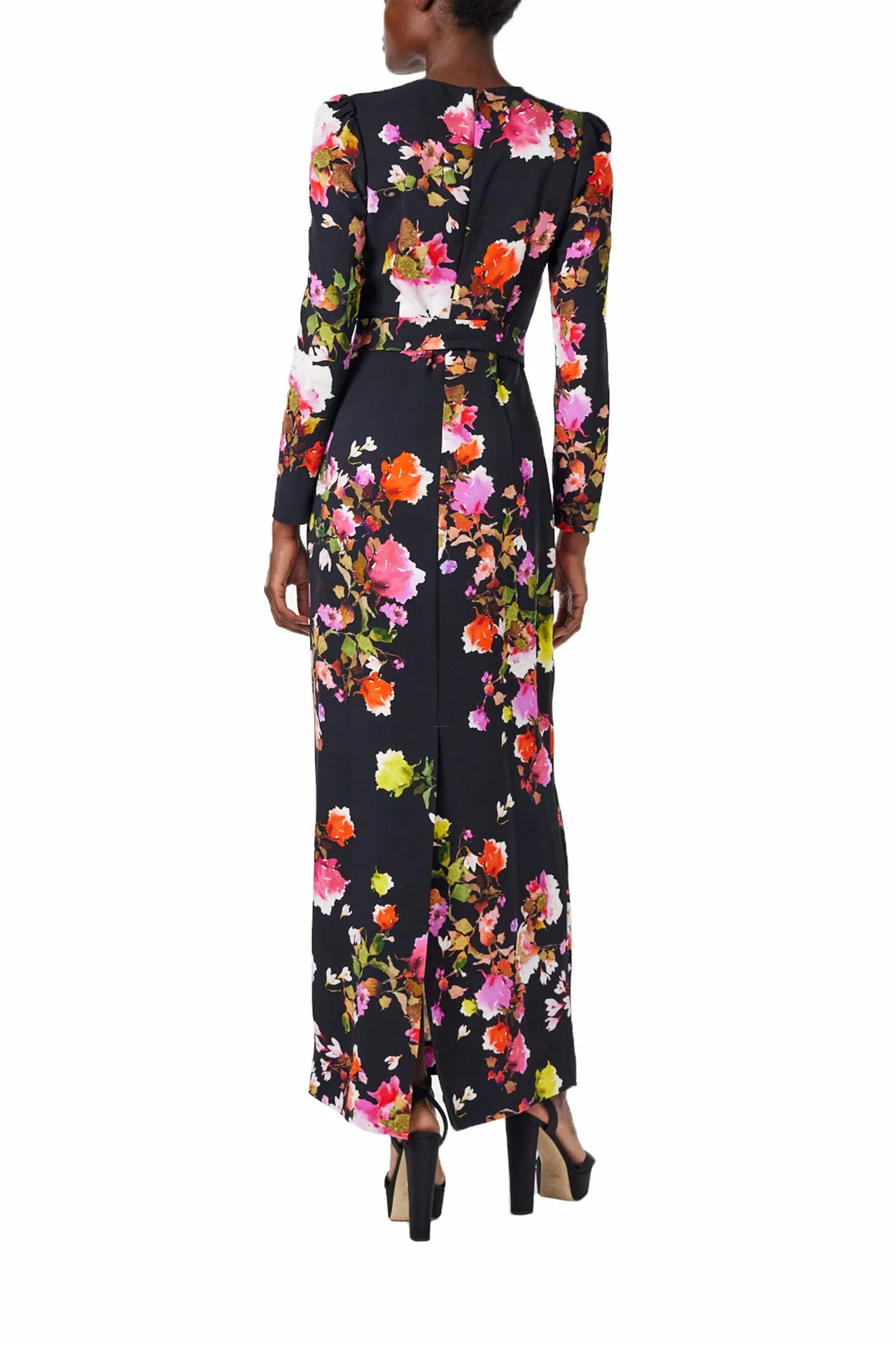 Long Sleeve Floral Dress