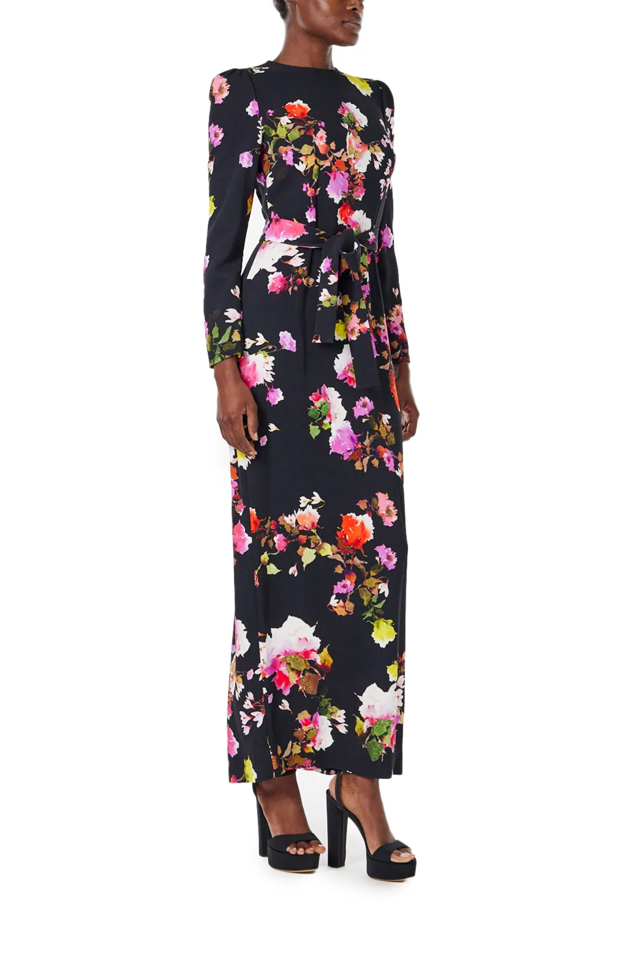 Long Sleeve Floral Dress