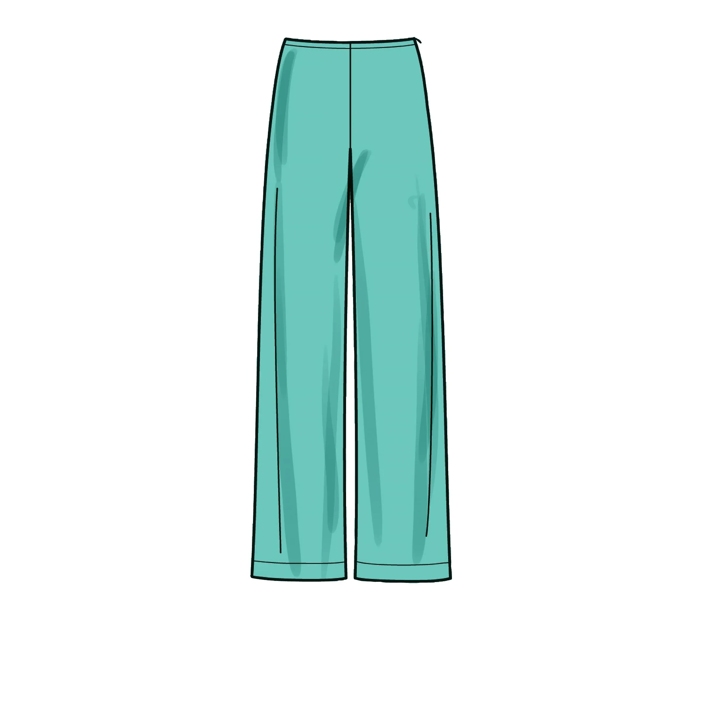 New Look Sewing Pattern N6678 - Misses' Top and Trousers