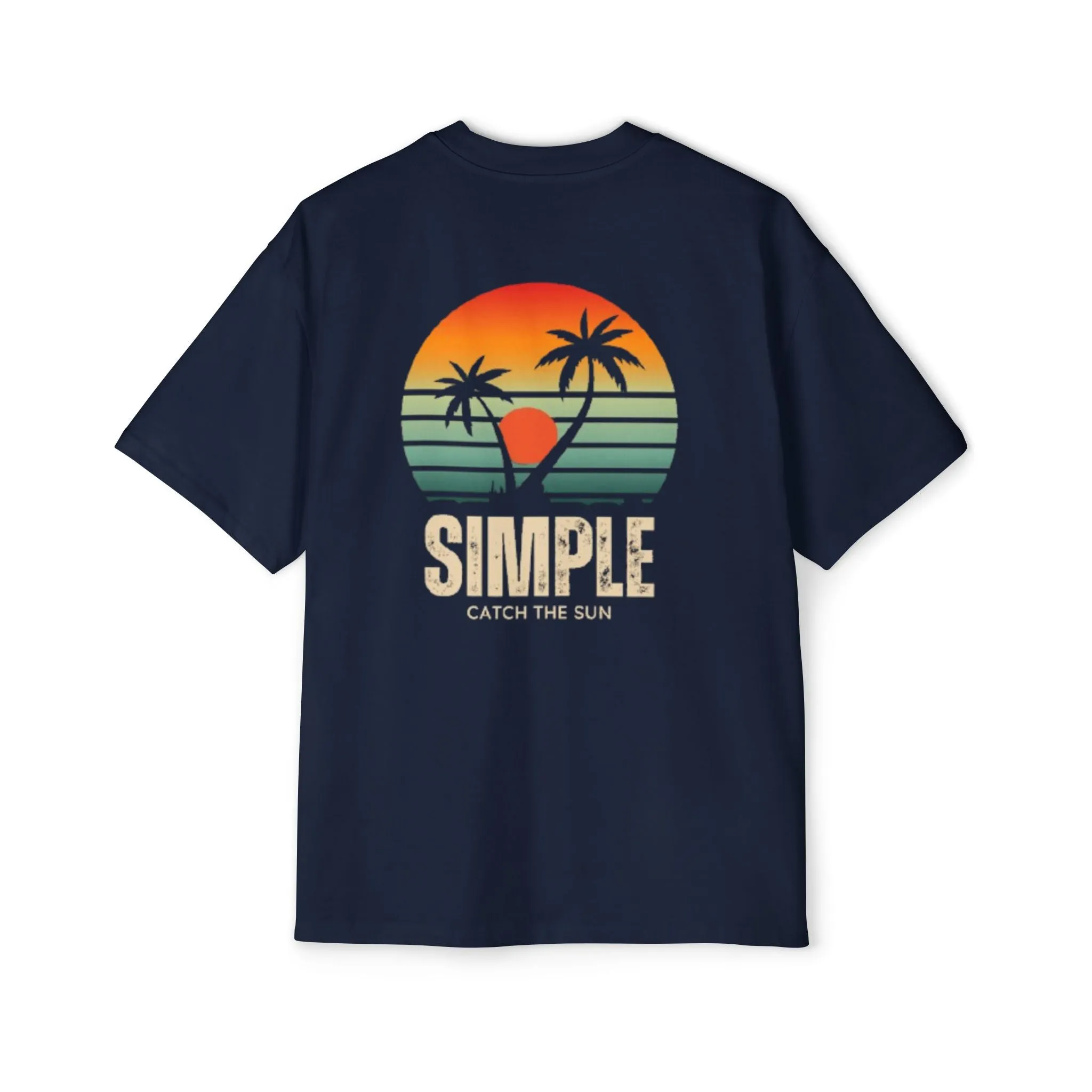 Oversized Tee - Catch the Sun Design