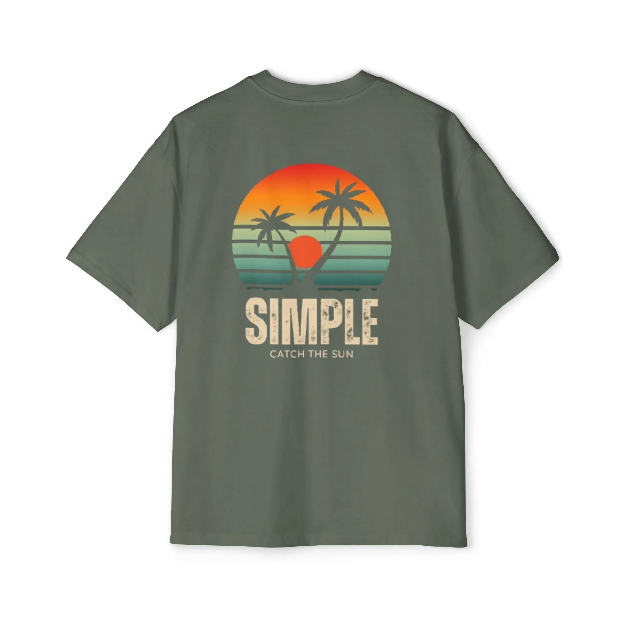 Oversized Tee - Catch the Sun Design