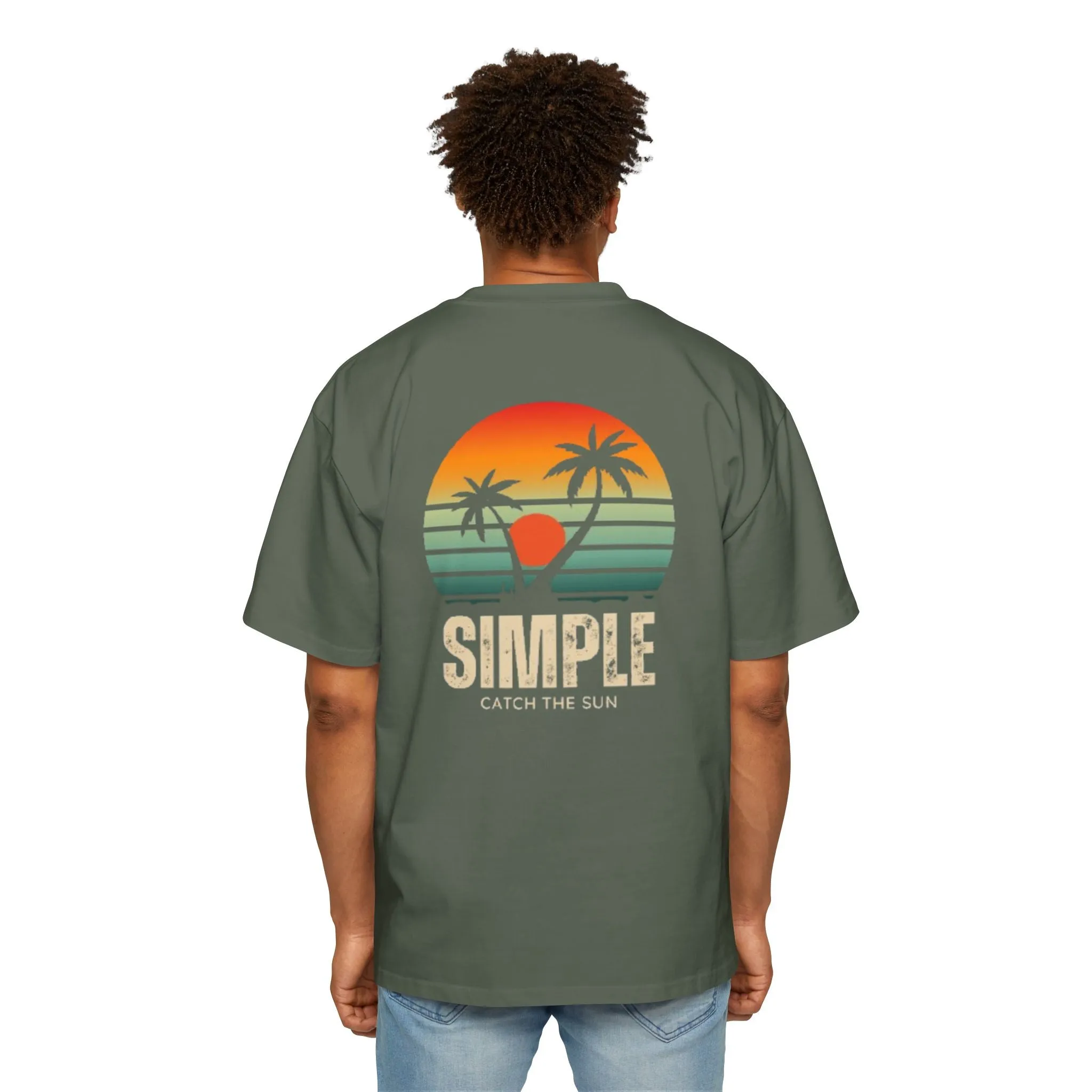 Oversized Tee - Catch the Sun Design