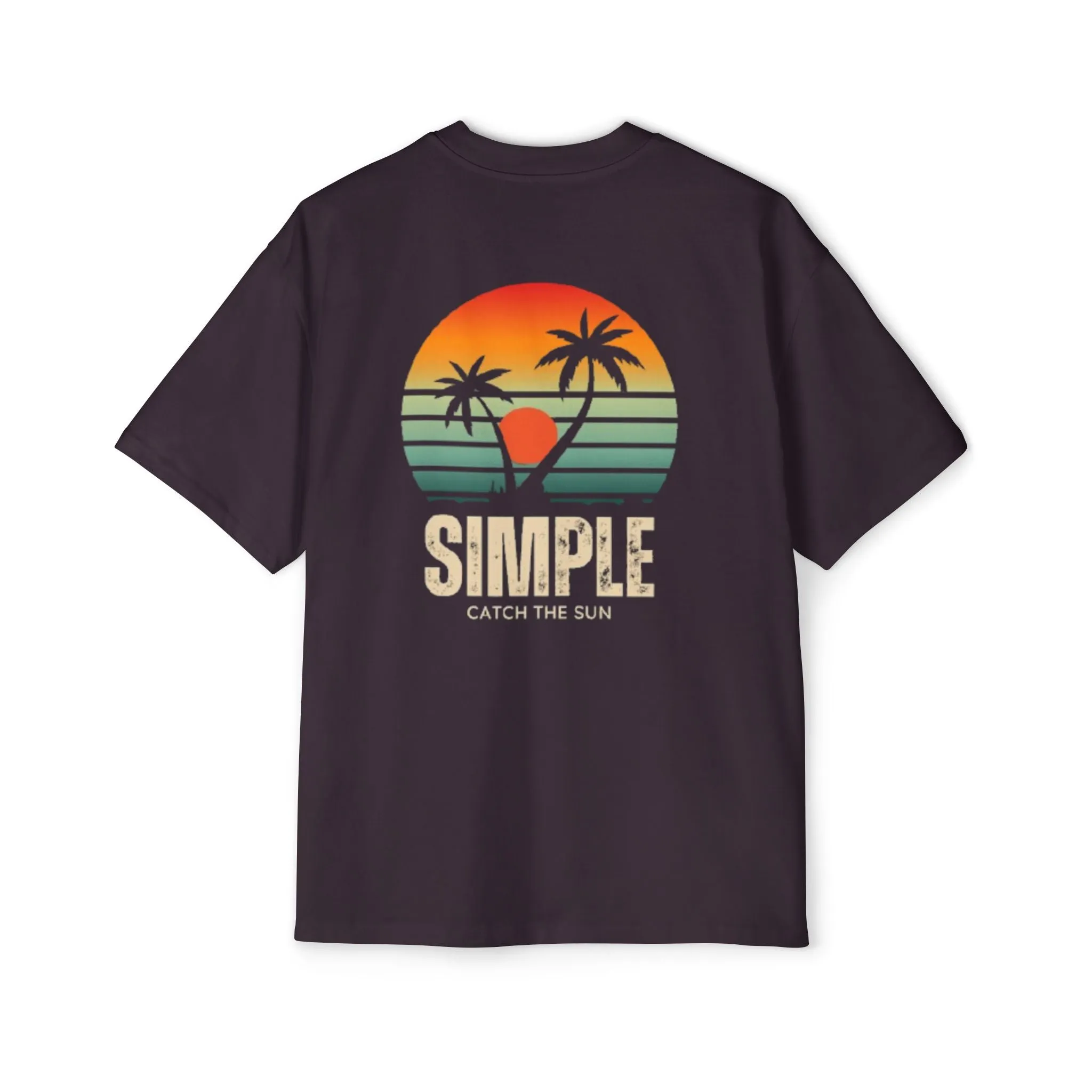 Oversized Tee - Catch the Sun Design