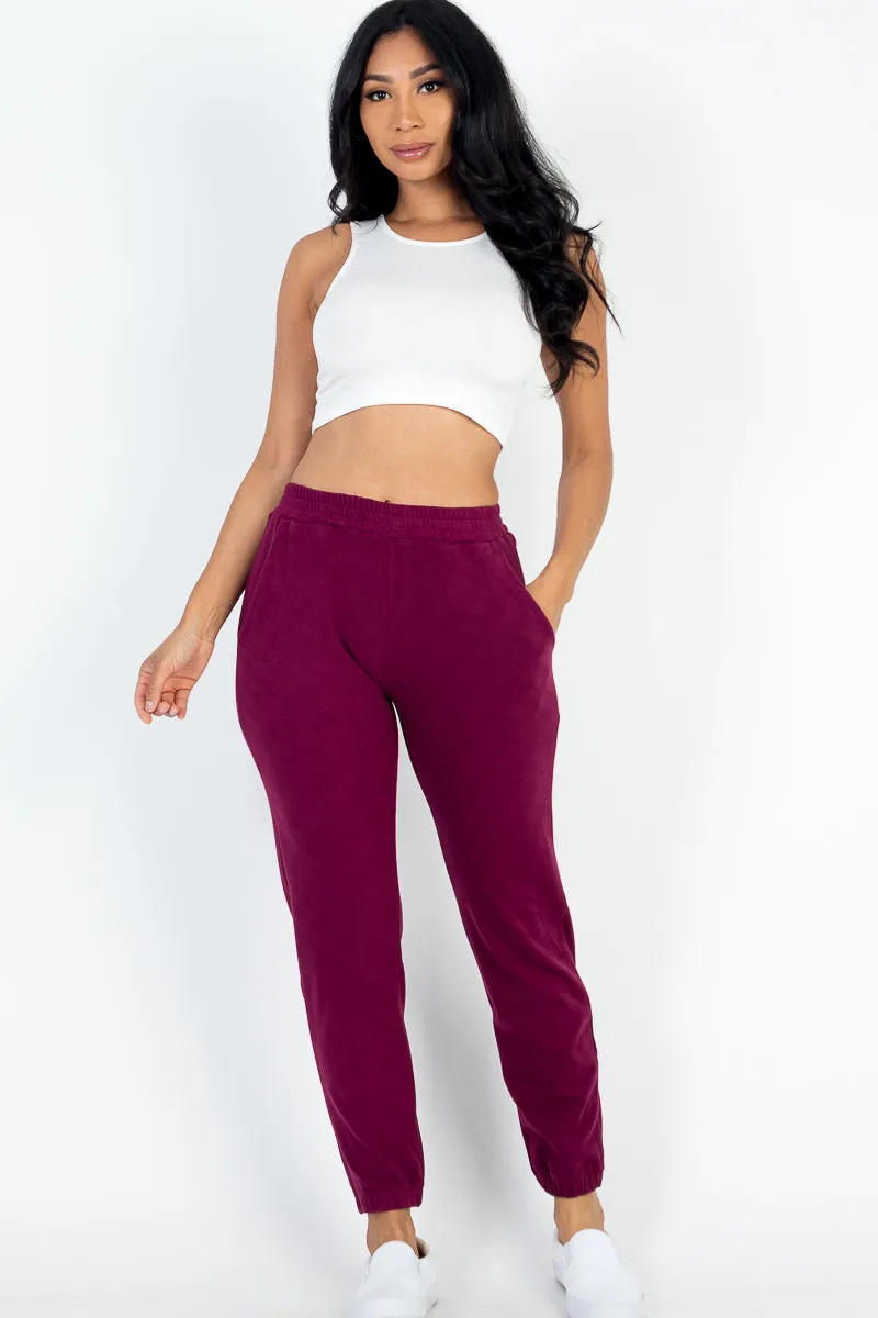 Ribbed Side Pocket Joggers (CAPELLA)