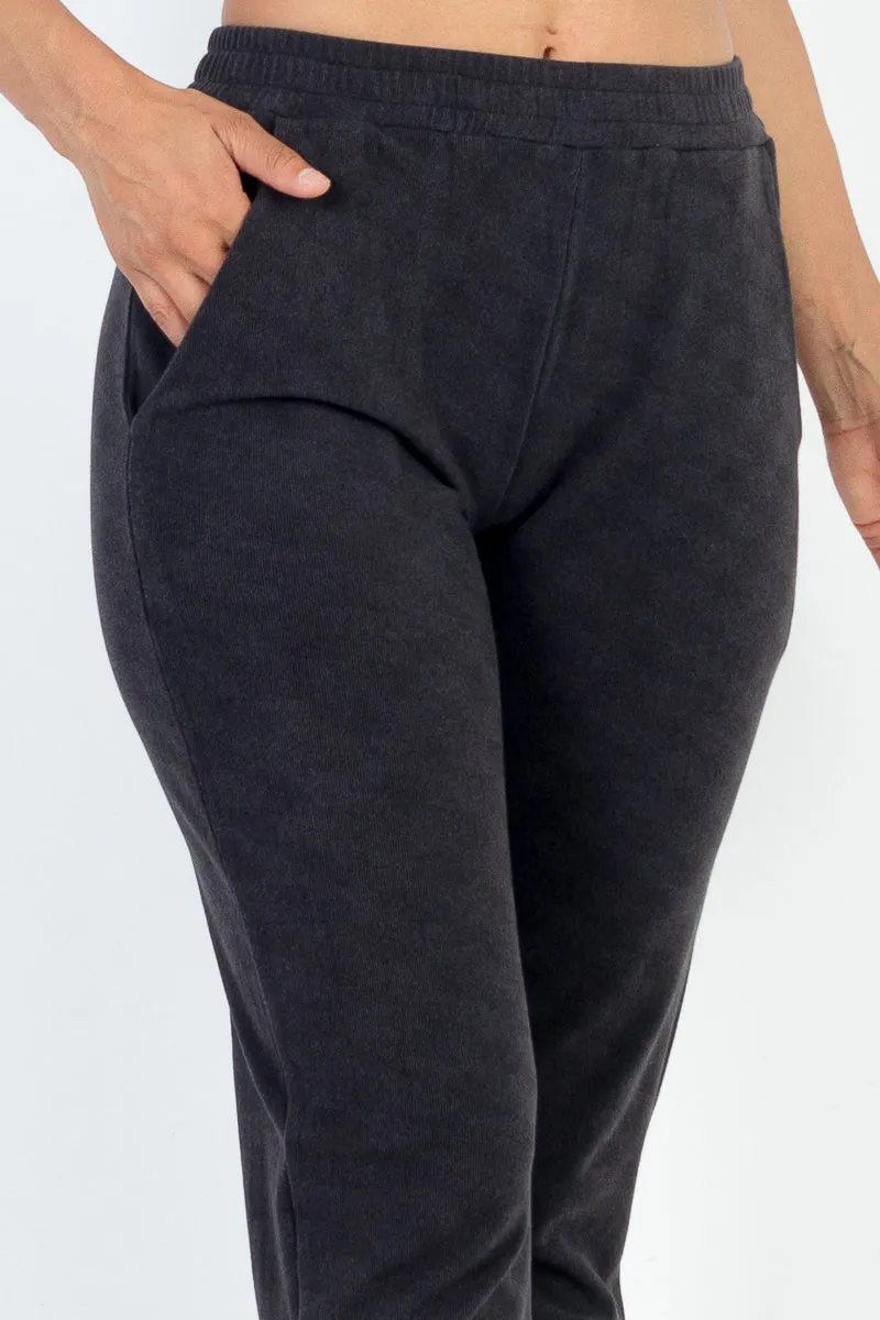 Ribbed Side Pocket Joggers (CAPELLA)