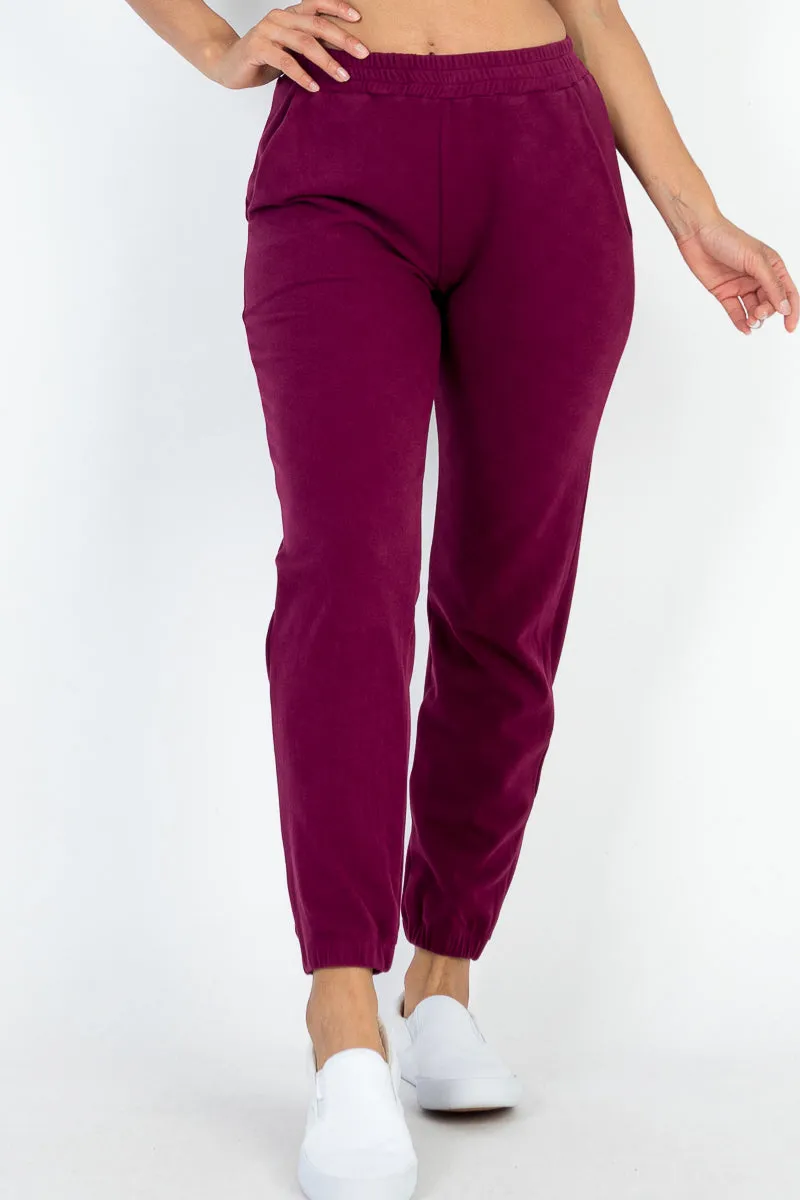 Ribbed Side Pocket Joggers (CAPELLA)
