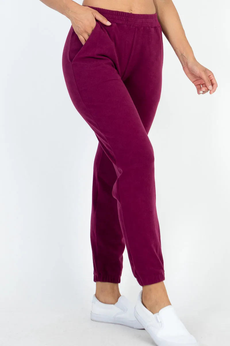 Ribbed Side Pocket Joggers (CAPELLA)