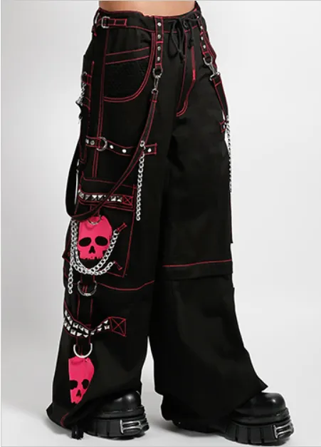 Tripp NYC SUPER SKULL PANT - PINK