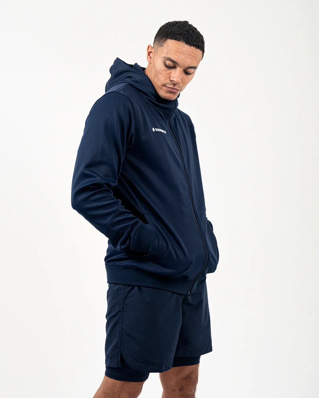 U:0201 - Tech Zip Hoodie - Navy
